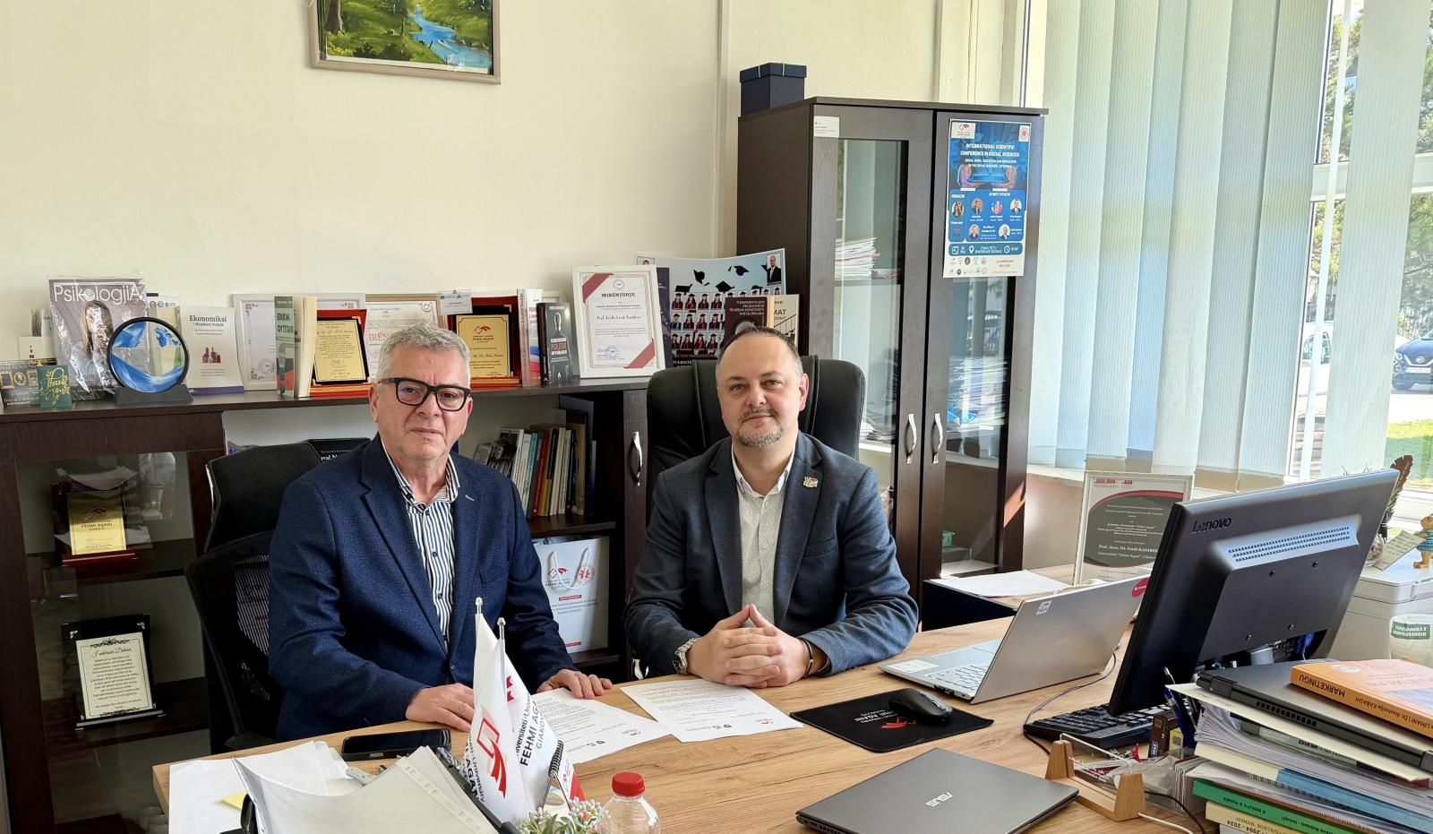 Nënshkruhet Marrëveshja e Bashkëpunimit ndërmjet Fakultetit të Shkencave Sociale dhe Zyrës Rajonale të Punësimit në Gjakovë