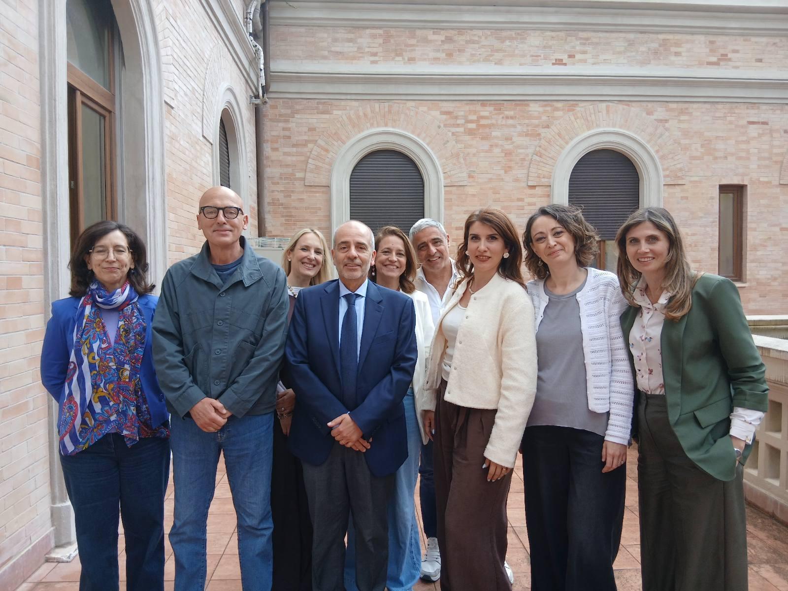 Stafi administrativ i Universitetit “Fehmi Agani” realizoi vizitë studimore në Università Degli Studi di Messina, Itali