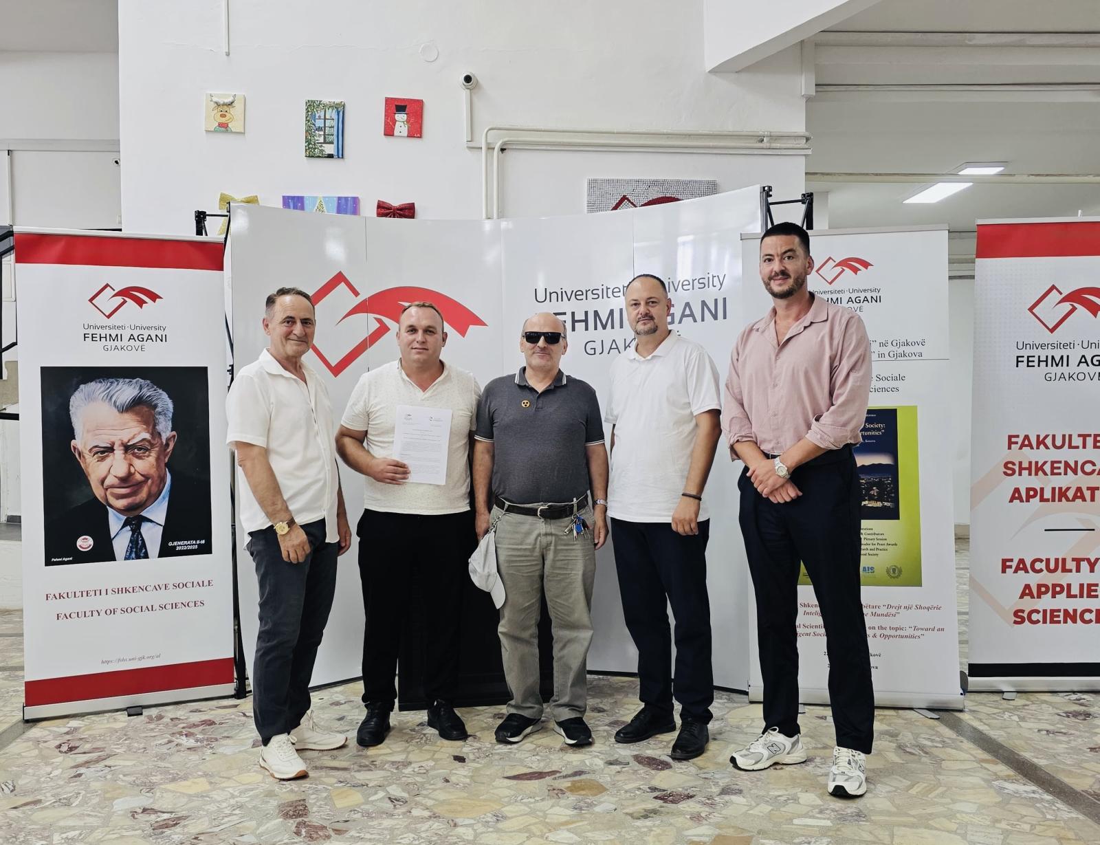 Fakulteti i Shkencave Sociale zgjeron rrjetin e partnerëve përmes marrëveshjes së bashkëpunimit me Qendrën Burimore për Mësim dhe Këshillim “Xheladin Deda” në Pejë