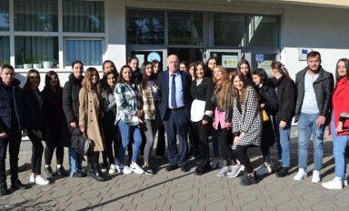 Students of the Faculty of Social Sciences organized a humanitarian activity in honor of the November holidays